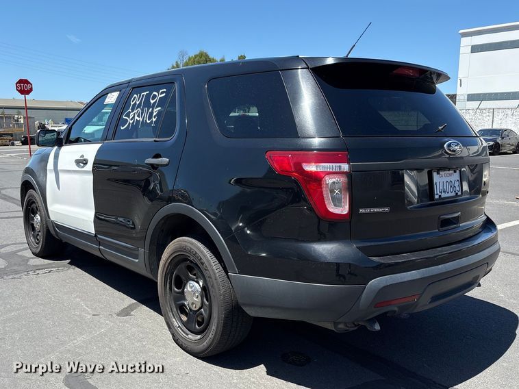 image for item EC8346 2014 Ford Explorer Police Interceptor SUV