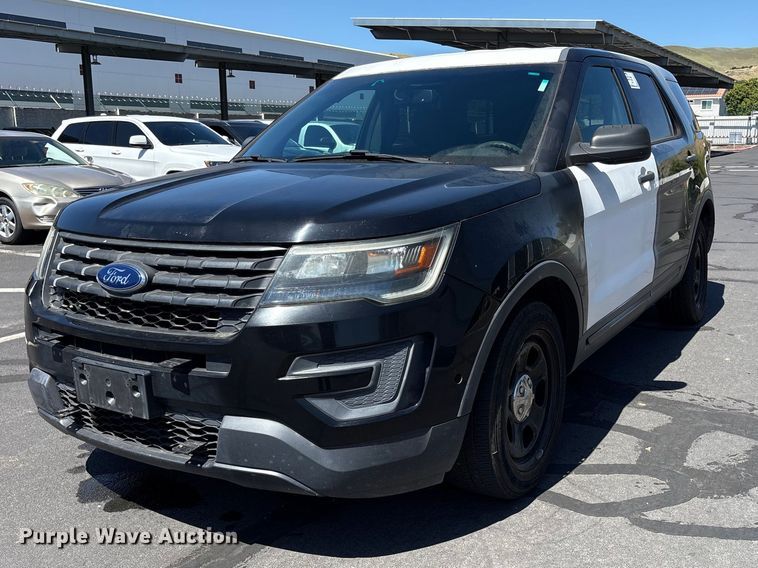 image for item EC8348 2017 Ford Explorer Police Interceptor SUV