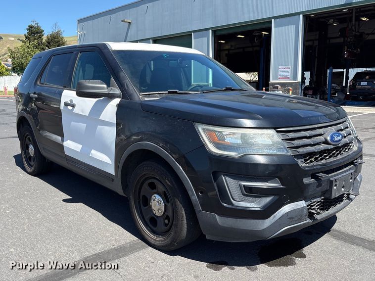 image for item EC8348 2017 Ford Explorer Police Interceptor SUV