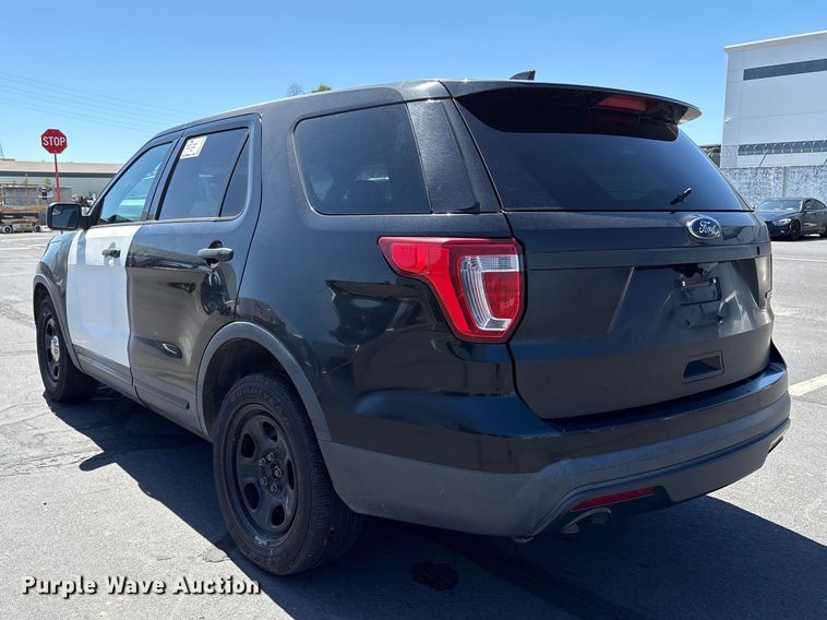 image for item EC8348 2017 Ford Explorer Police Interceptor SUV
