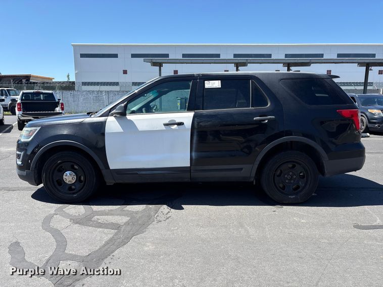 image for item EC8348 2017 Ford Explorer Police Interceptor SUV