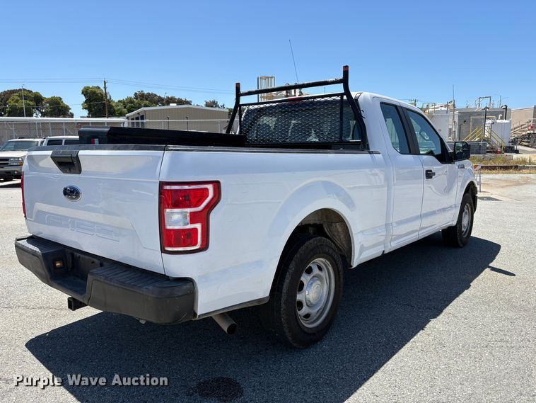 image for item EC8354 2018 Ford F150 Ext. Cab pickup truck