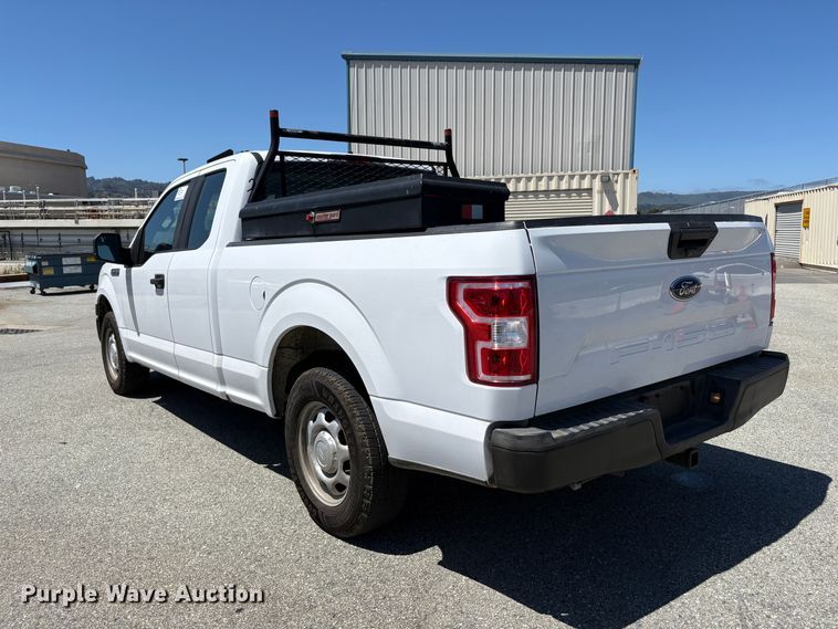 image for item EC8354 2018 Ford F150 Ext. Cab pickup truck