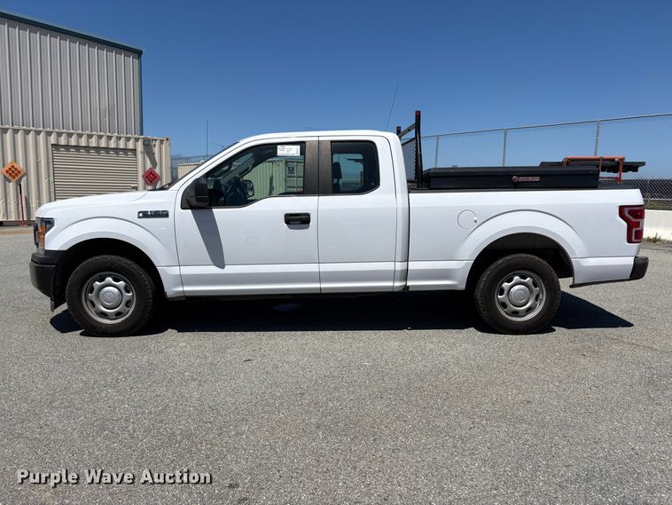 image for item EC8354 2018 Ford F150 Ext. Cab pickup truck