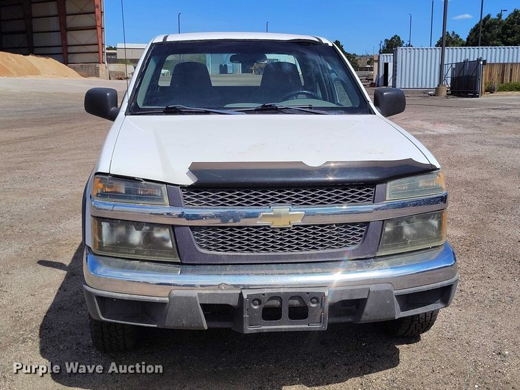 image for item ED0034 2005 Chevrolet Colorado Ext. Cab pickup truck
