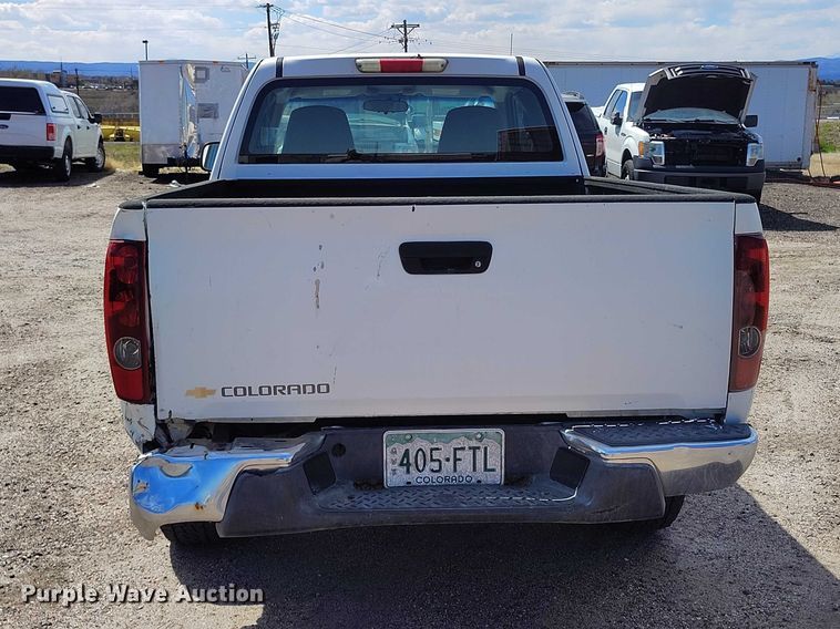 image for item ED0034 2005 Chevrolet Colorado Ext. Cab pickup truck
