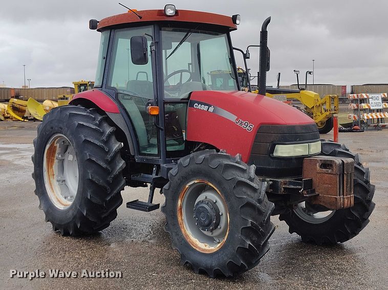 image for item ED0118 2005 Case IH JX95 MFWD tractor