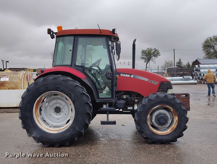 image for item ED0118 2005 Case IH JX95 MFWD tractor