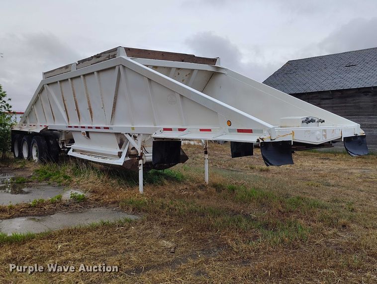 image for item ED0120 1998 Ranco bottom dump trailer