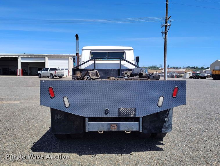 image for item ED0123 1982 International 1954 Crew Cab flatbed truck