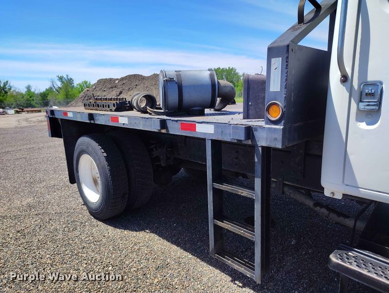 image for item ED0123 1982 International 1954 Crew Cab flatbed truck