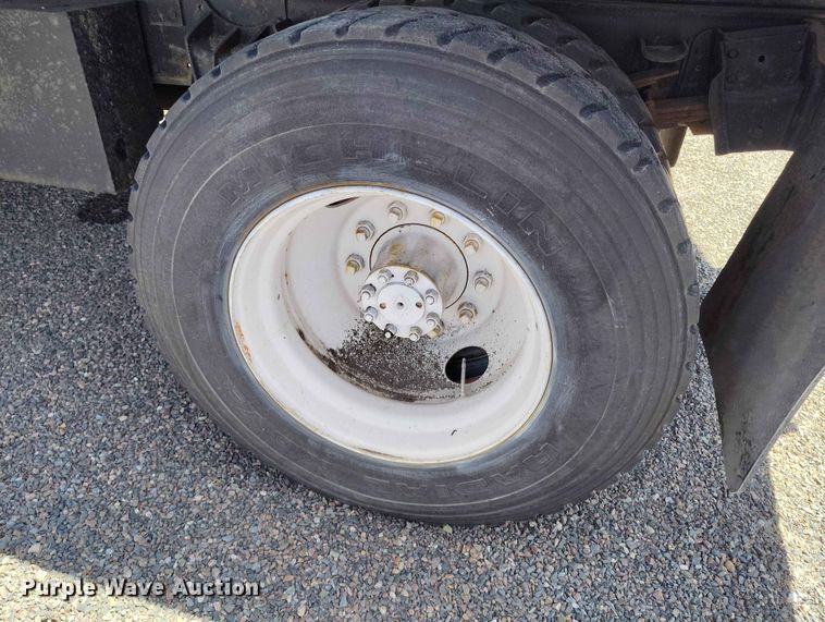 image for item ED0123 1982 International 1954 Crew Cab flatbed truck