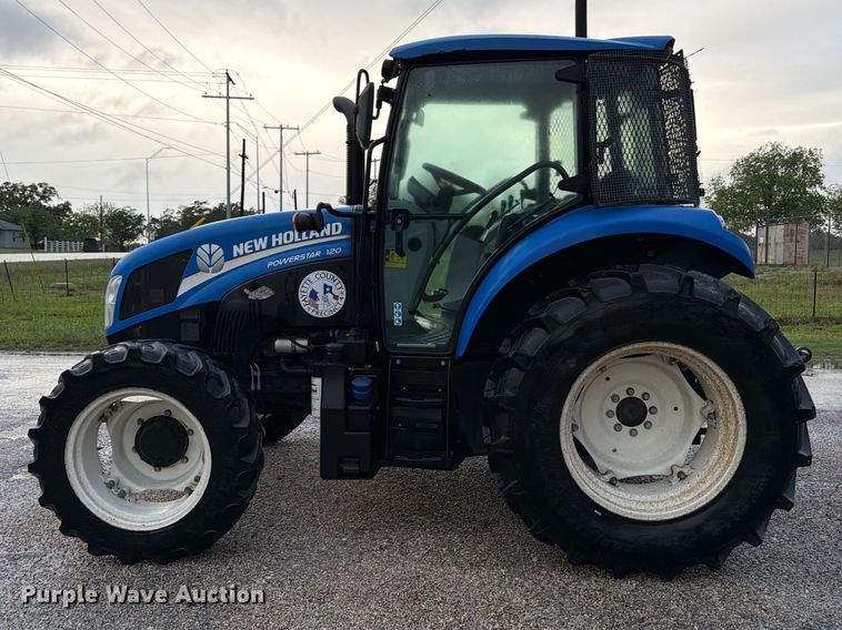 image for item ED5216 2019 New Holland Powerstar 120 MFWD tractor