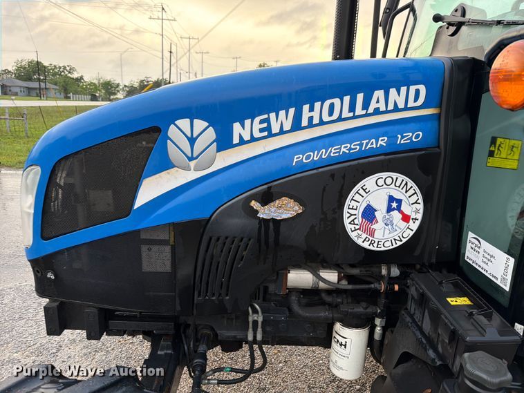 image for item ED5216 2019 New Holland Powerstar 120 MFWD tractor