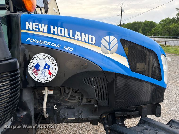 image for item ED5216 2019 New Holland Powerstar 120 MFWD tractor