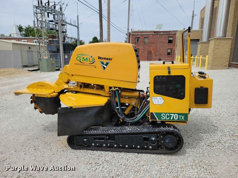 image for item EE1052 2024 Vermeer SC70TX stump grinder