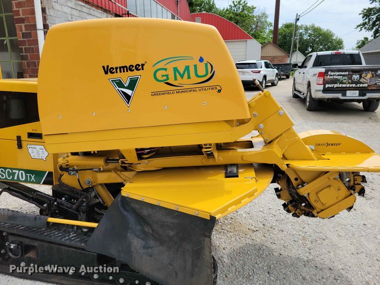 image for item EE1052 2024 Vermeer SC70TX stump grinder