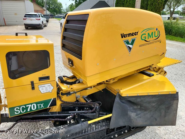 image for item EE1052 2024 Vermeer SC70TX stump grinder