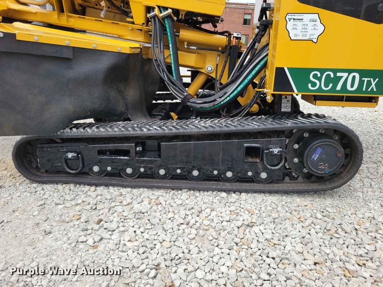image for item EE1052 2024 Vermeer SC70TX stump grinder