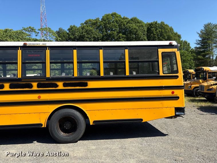 image for item EF1205 2009 Thomas Built B2 Bus Chassis school bus