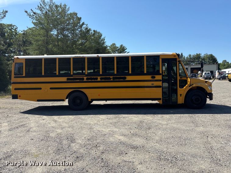 image for item EF1206 2009 Thomas Built B2 Bus Chassis school bus