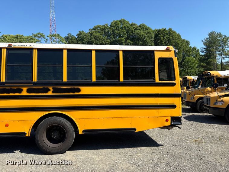image for item EF1206 2009 Thomas Built B2 Bus Chassis school bus
