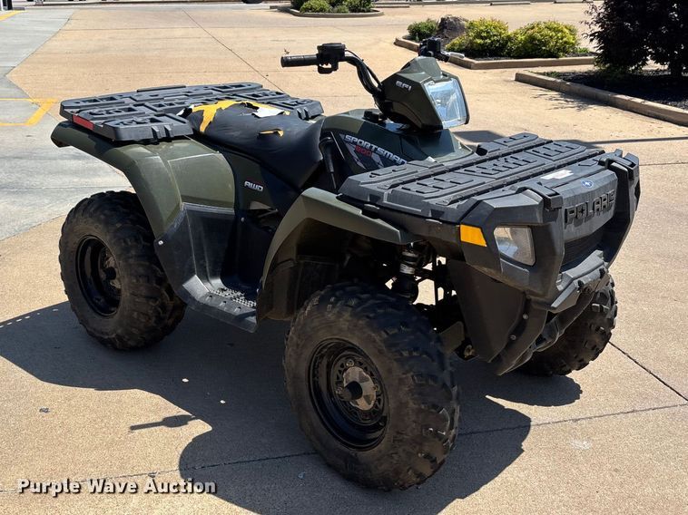 image for item EJ7824 2010 Polaris Sportsman 800 ATV
