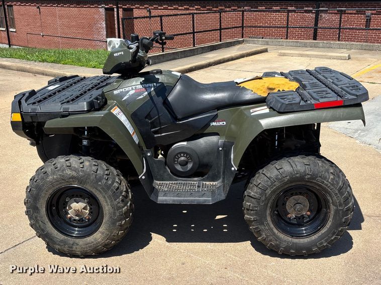 image for item EJ7824 2010 Polaris Sportsman 800 ATV