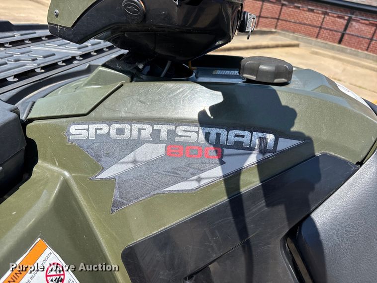 image for item EJ7824 2010 Polaris Sportsman 800 ATV
