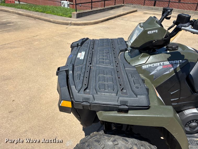 image for item EJ7824 2010 Polaris Sportsman 800 ATV