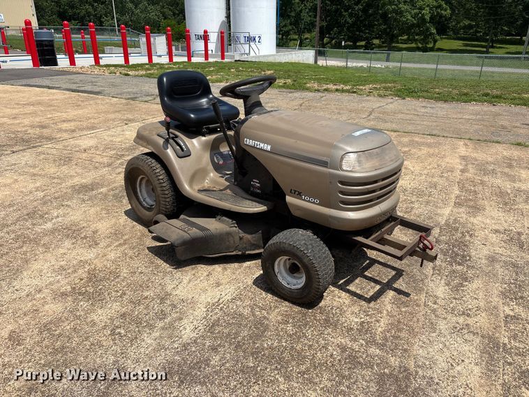 image for item EJ7827 Craftsman LTX 1000 lawn mower