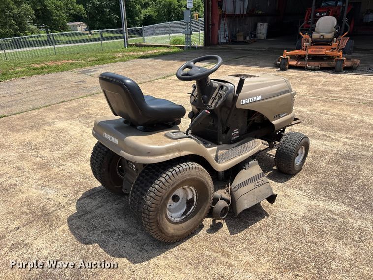 image for item EJ7827 Craftsman LTX 1000 lawn mower