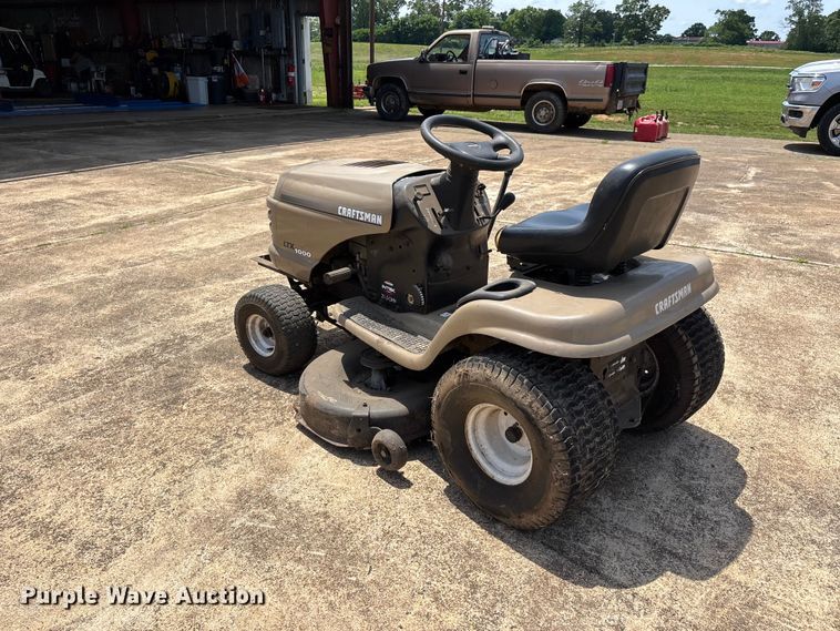 image for item EJ7827 Craftsman LTX 1000 lawn mower