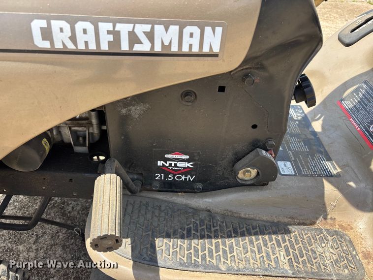image for item EJ7827 Craftsman LTX 1000 lawn mower