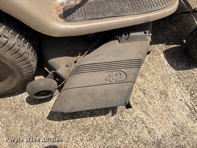 image for item EJ7827 Craftsman LTX 1000 lawn mower