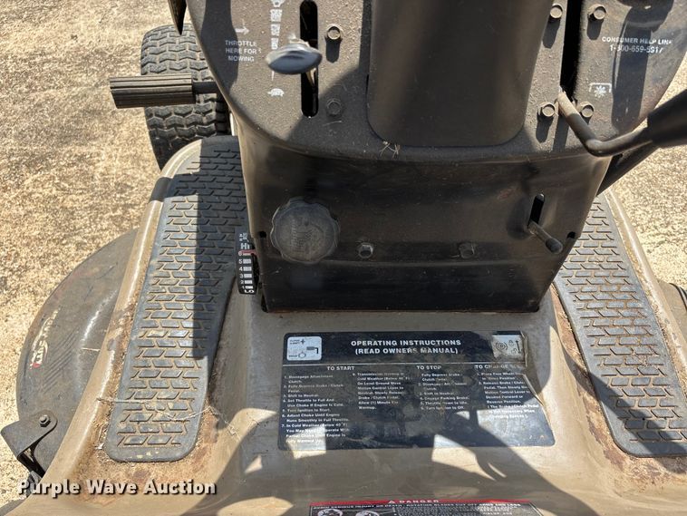 image for item EJ7827 Craftsman LTX 1000 lawn mower