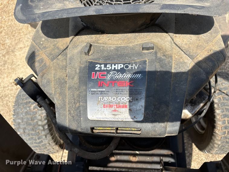 image for item EJ7827 Craftsman LTX 1000 lawn mower