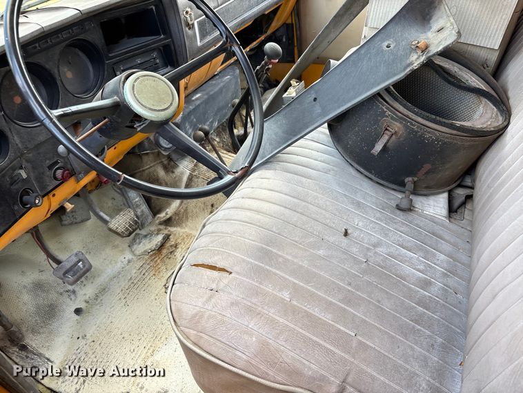 image for item EJ7830 1987 Chevrolet C70 dump truck