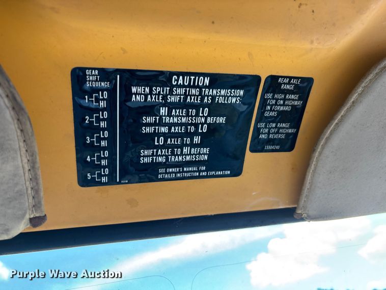 image for item EJ7830 1987 Chevrolet C70 dump truck
