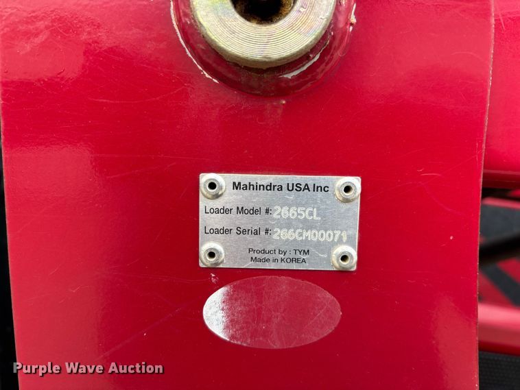 image for item EO4285 2015 Mahindra 2565 Shuttle MFWD tractor