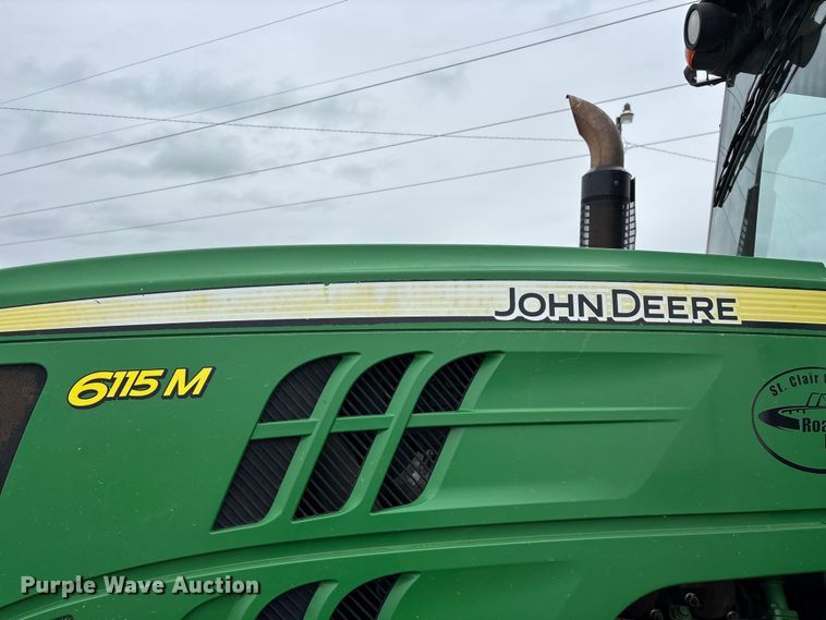 image for item EO4314 2013 John Deere 6115M MFWD tractor