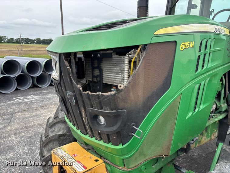 image for item EO4314 2013 John Deere 6115M MFWD tractor