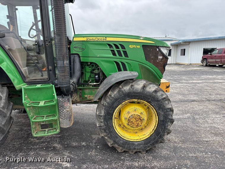 image for item EO4314 2013 John Deere 6115M MFWD tractor