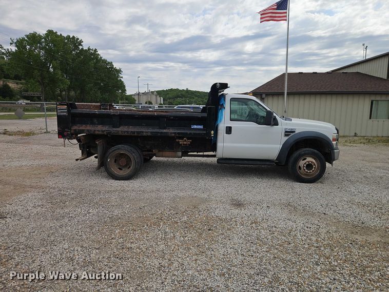 image for item EO7350 2009 Ford F450 Super Duty dump truck