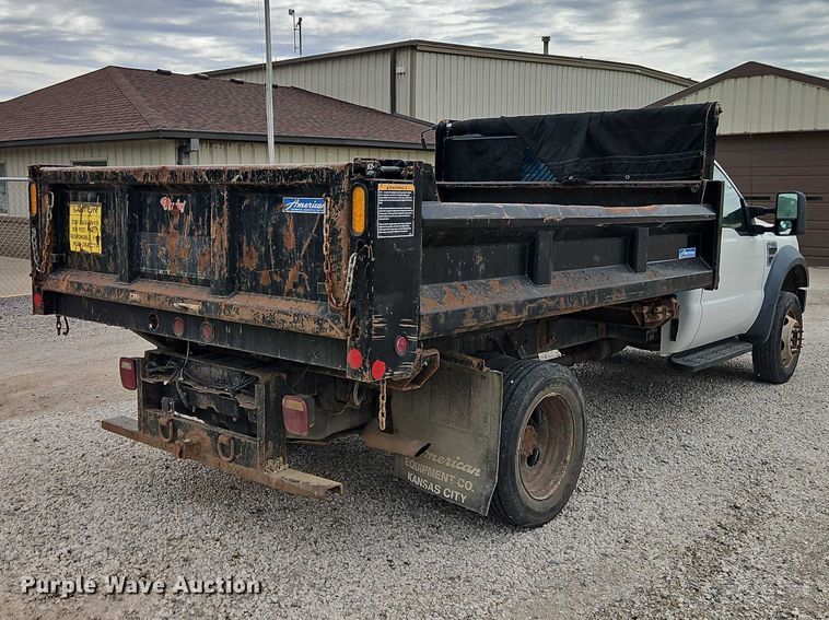 image for item EO7350 2009 Ford F450 Super Duty dump truck