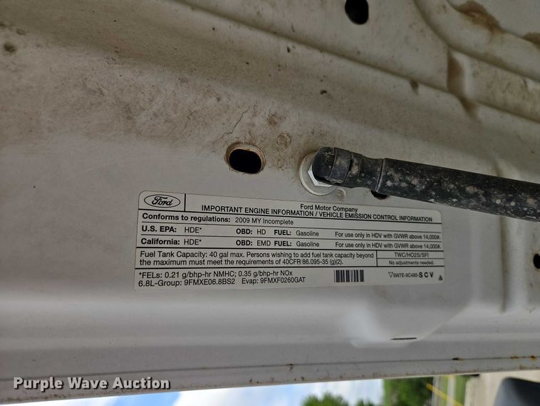 image for item EO7350 2009 Ford F450 Super Duty dump truck