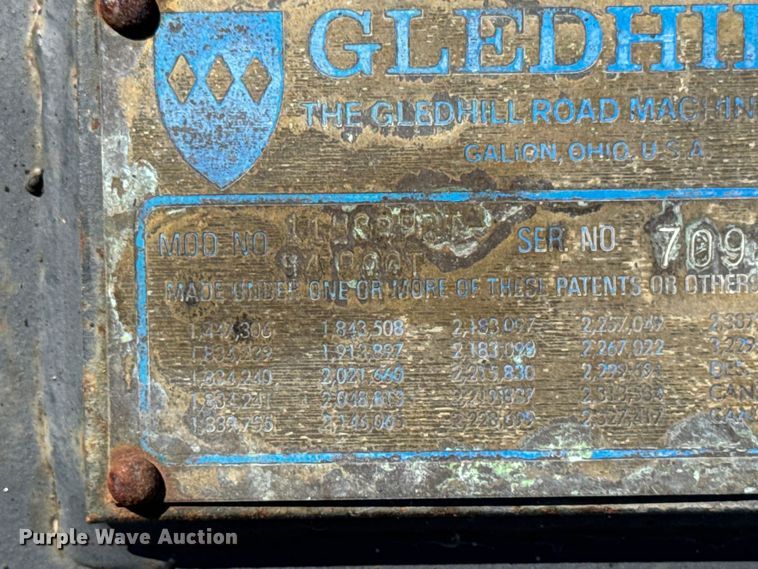 image for item ER0498 Gledhill 11' W snow plow