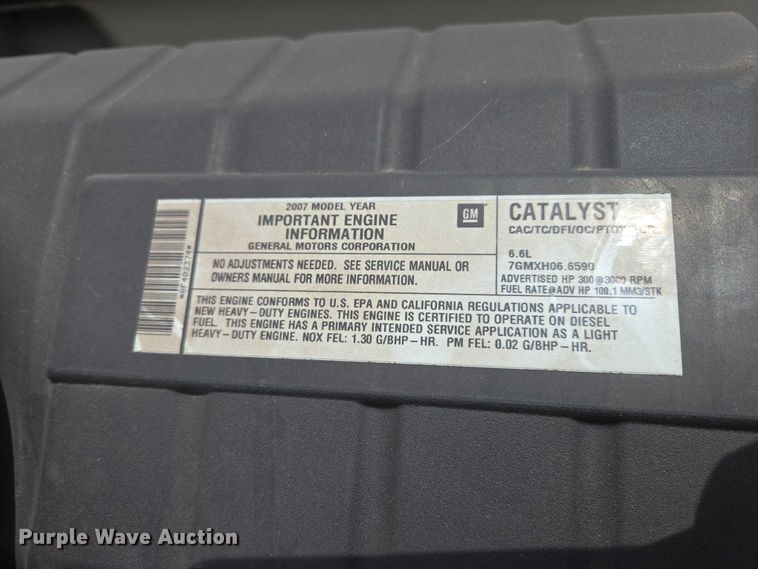 image for item ER1510 2008 GMC Glaval C4500 shuttle bus
