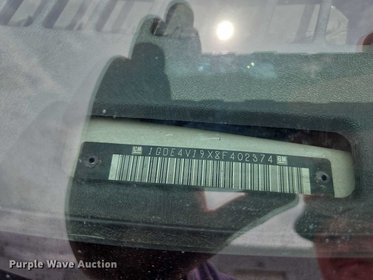 image for item ER1510 2008 GMC Glaval C4500 shuttle bus