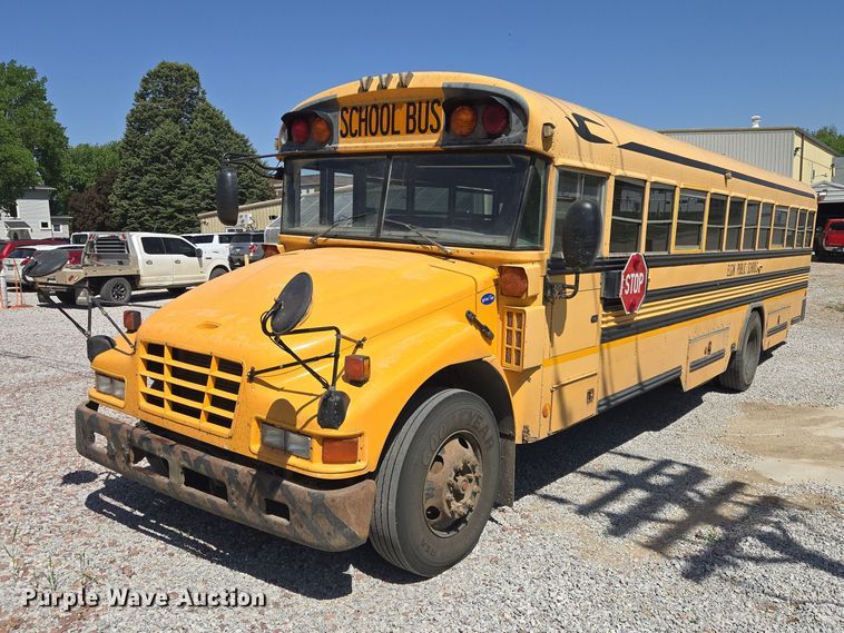 image for item ER1620 2007 Blue Bird Vision school bus
